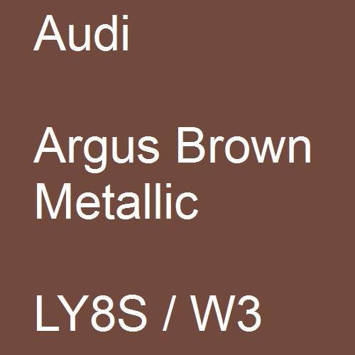 Audi, Argus Brown Metallic, LY8S / W3.